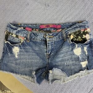 Celebrity Pink Jean shorts